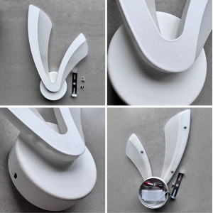 APLICA PERETE HEKTOR AJUSTABILA 15W/1200LM/3000K/4000K/6500K