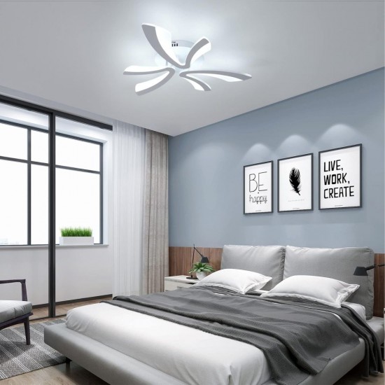 LUSTRA LED  40W CU 6 BRATE 3 CULORI+IR 610x90mm