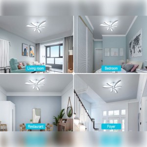 LUSTRA LED  40W CU 6 BRATE 3 CULORI+IR 610x90mm