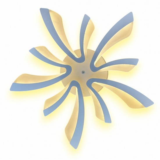 LUSTRA LED 70W CU 10 BRATE 3 CULORI+IR  700x90mm