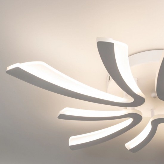 LUSTRA LED 70W CU 10 BRATE 3 CULORI+IR  700x90mm