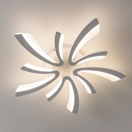 LUSTRA LED 70W CU 10 BRATE 3 CULORI+IR  700x90mm