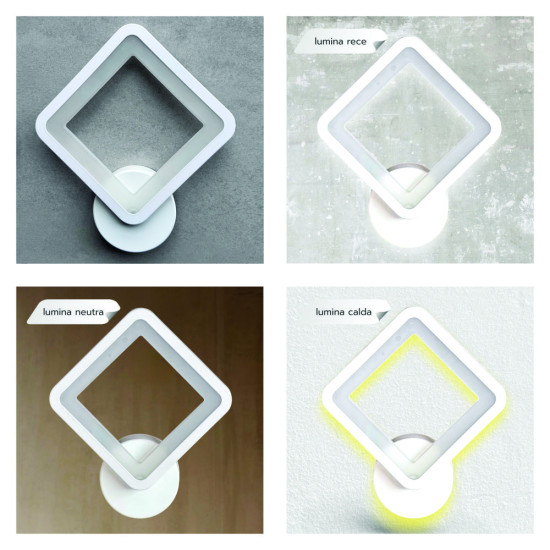 APLICA PERETE HEBE AJUSTABILA 20W/1600LM/3000K/4000K/6500K