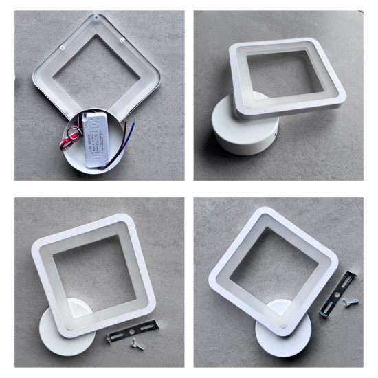 APLICA PERETE HEBE AJUSTABILA 20W/1600LM/3000K/4000K/6500K