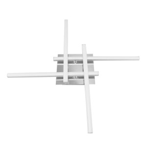 LUSTRA LED AXIS ALB 4 BRATE 50W 4580LM 700*700*100MM