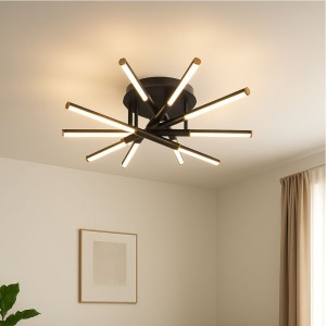 LUSTRA LED MANTA 84W 2300LM 3000K-4000K-6500K IP20 600MM + IR