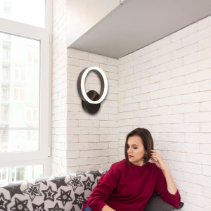 Aplica led perete cafeniu THEMIS 18W/1100LM 200mm