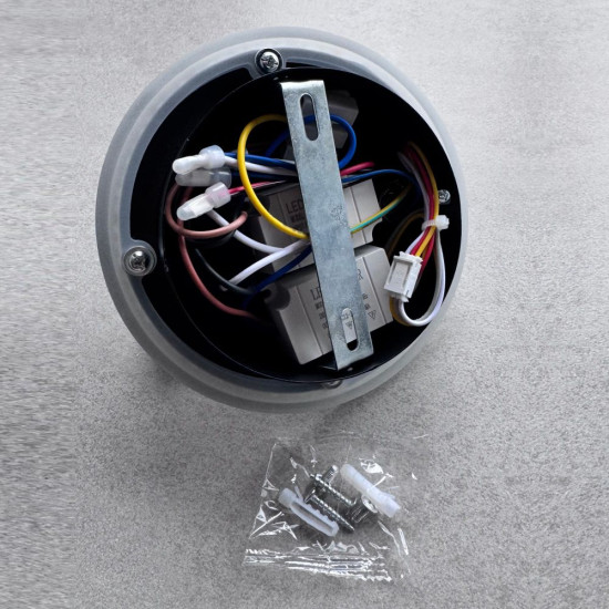 Aplica led neagra cu spot 10W/430LM/3000K-4000k-6500k  - 140mm