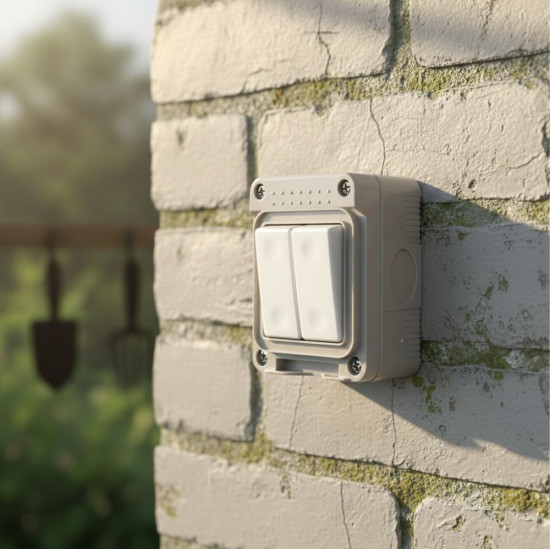 Mod Intrerupator Dublu Fara Capac AG IP20