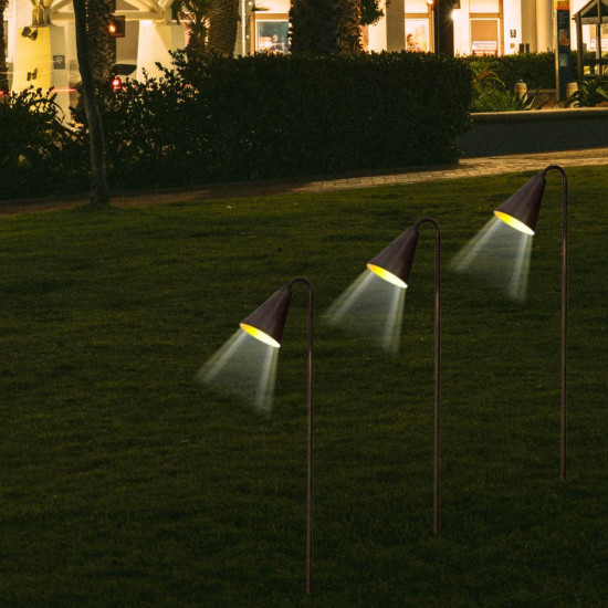 STALP LED GRADINA 4W 24V 100LM 3000K D65*970MM NEGRU