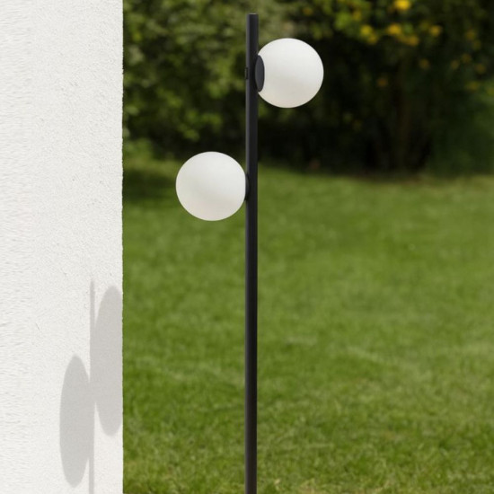 STALP GRADINA 2*G4 164*164*1100MM NEGRU