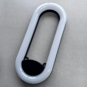 APLICA LED PERETE JADE 12W 950LM 3000K NEGRU 300*133*33MM