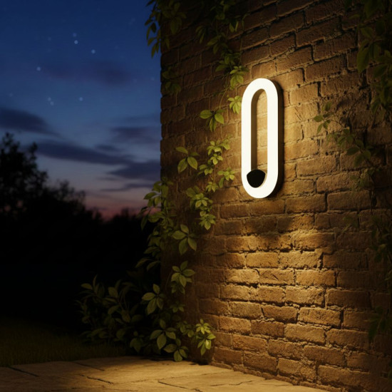 APLICA LED PERETE JADE 12W 950LM 3000K NEGRU 300*133*33MM