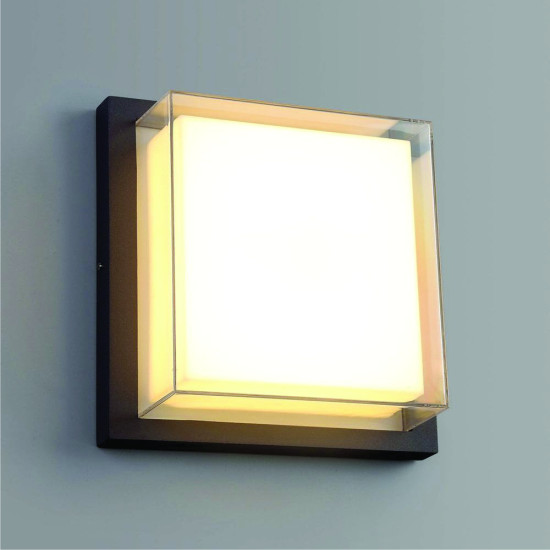 Aplica patrata Lara IP65 15W 3000K 1350LM