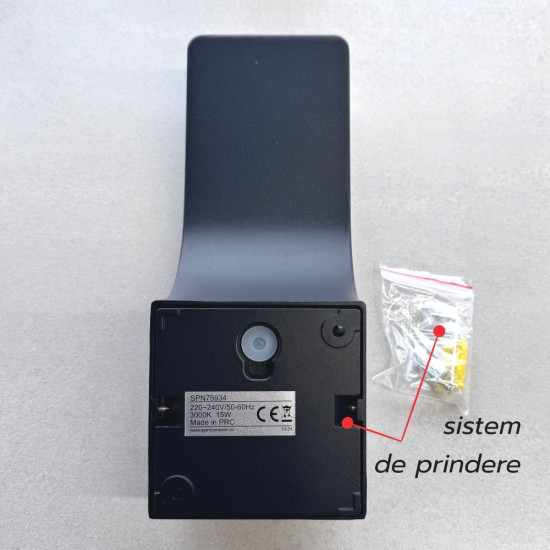 Aplica de perete Some IP65 15W 3000K 1350lm