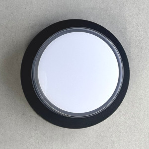 Aplica LED de exterior, Ø160mm, 12W=75W, 3000K, lumina calda, 1080Lm, IP65