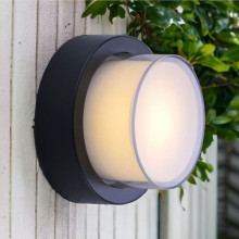 Aplica LED de exterior, Ø160mm, 12W=75W, 3000K, lumina calda, 1080Lm, IP65