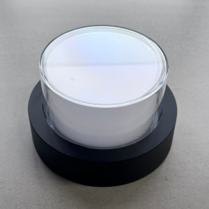 Aplica LED de exterior, Ø160mm, 12W=75W, 3000K, lumina calda, 1080Lm, IP65