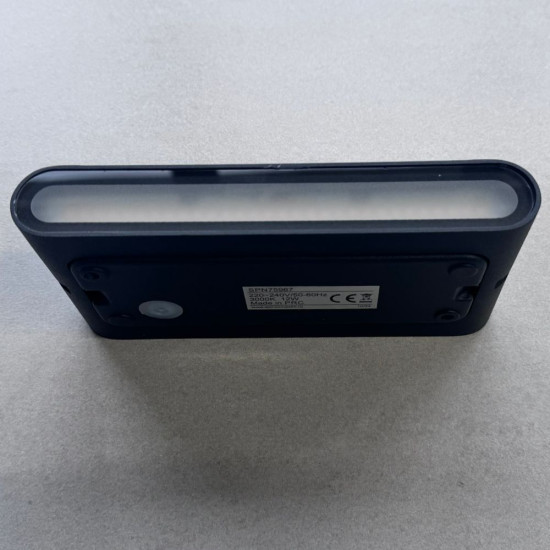 Aplica LED de exterior extra-plata, 12W=75W, 3000K, lumina calda, 1080Lm, IP65