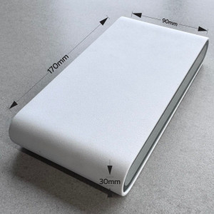 Aplica LED de exterior extra-plata, 12W=75W, 3000K, lumina calda, 1080Lm, IP65