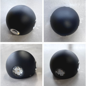 Aplica De Perete Comet 4x1w, 3000k, Lumina Calda