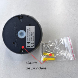 Aplica De Perete Comet 4x1w, 3000k, Lumina Calda