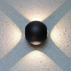 Aplica De Perete Comet 4x1w, 3000k, Lumina Calda