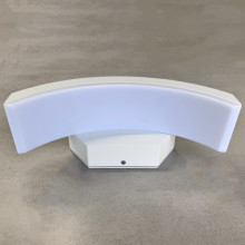 Aplica LED de exterior concava ALBA, 24W=160W, 3000K, lumina calda, 2160Lm, IP65