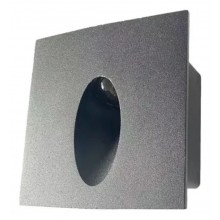 SPOT LED SCARA NEGRU 3W 3000K 68*68*48MM IP65