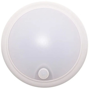 Aplica LED cu senzor de miscare 360°, Ø171, 15W=100W, 1200Lm, IP65