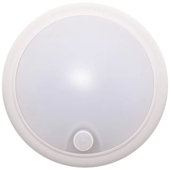 Aplica LED cu senzor de miscare 360°, Ø171, 15W=100W, 1200Lm, IP65