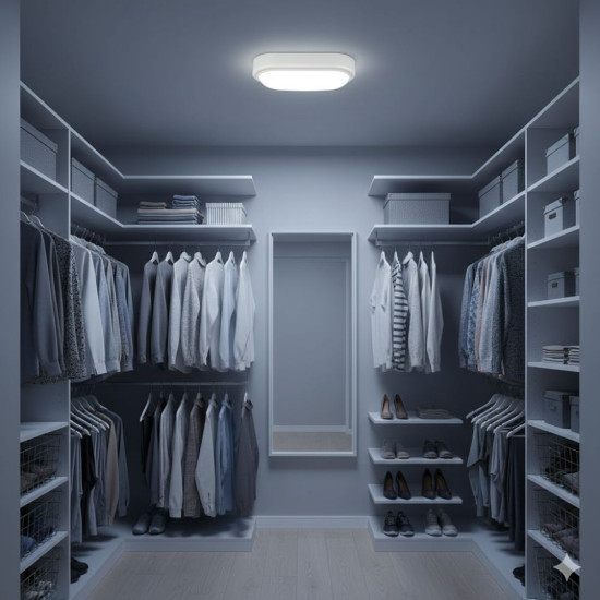 Aplica LED cu senzor de miscare 360°, 8W=60W, 650Lm, IP65