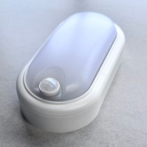 Aplica LED cu senzor de miscare 360°, 8W=60W, 650Lm, IP65