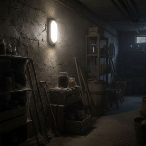 Aplica LED cu senzor de miscare 360°, 8W=60W, 650Lm, IP65