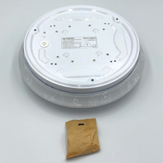 Plafoniera LED Flower  fi260 13W=75W, 6400K, lumina rece