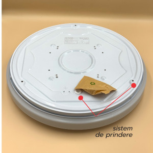 Plafoniera LED Milky fi280 13W=75W, 6400K, lumina rece