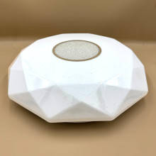 Plafoniera LED diamant cu inel decorativ, Ø400, 24W, 1680Lm, 6500k
