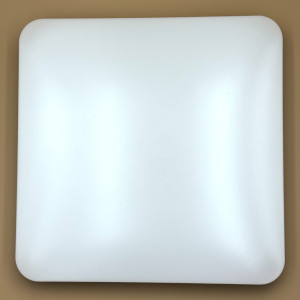 Plafoniera Led Slim Milky 24W=200W, 330x330 mm, 6400k, lumina rece