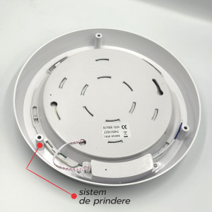 Plafoniera LED Rotunda Pentru Bucatarie 16W 6400K Plafoniera LED Rotunda Pentru Bucatarie 16W 6400K