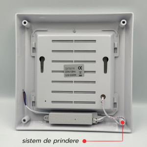 Plafoniera LED Patrata  Pentru  Bucatarie 16W 6500K