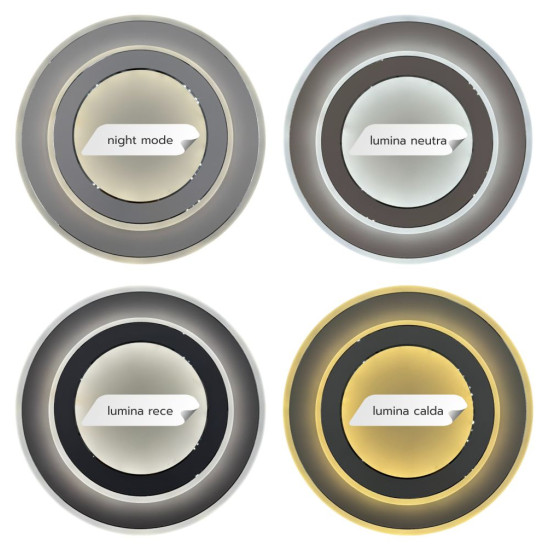 PLAFONIERA LED DEIMOS AJUSTABILA 50W/3050LM/3000K/4000K/6500K