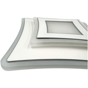 PLAFONIERA LED SINOPE  76W/5450LM 3000K/4000K/6500K 400X400X50MM