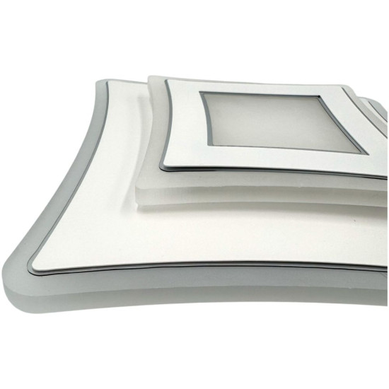 PLAFONIERA LED SINOPE  76W/5450LM 3000K/4000K/6500K 400X400X50MM