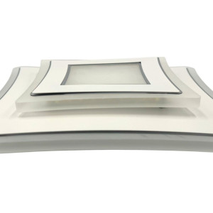 PLAFONIERA LED SINOPE  76W/5450LM 3000K/4000K/6500K 400X400X50MM