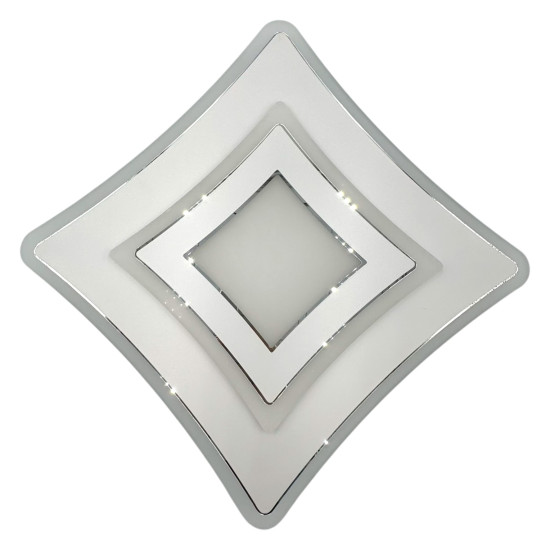 PLAFONIERA LED SINOPE  56W/4600LM 3000K/4000K/6500K 300X300X50MM