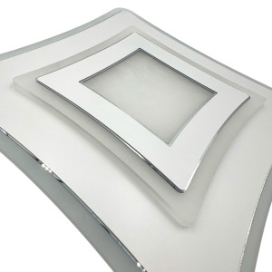 PLAFONIERA LED SINOPE  56W/4600LM 3000K/4000K/6500K 300X300X50MM