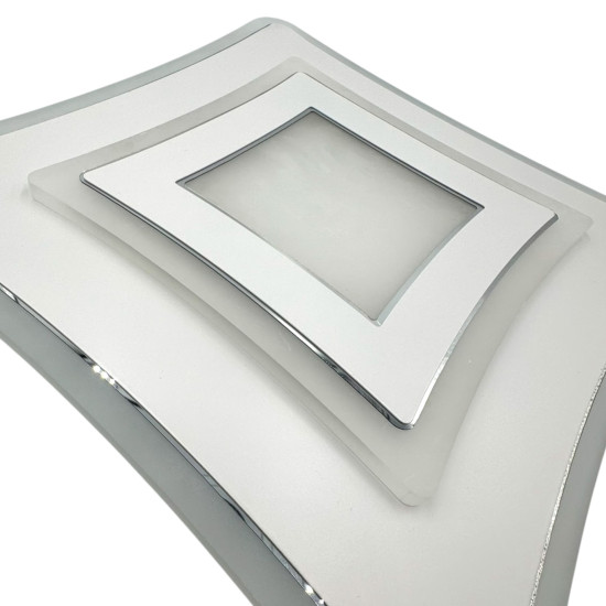 PLAFONIERA LED SINOPE  56W/4600LM 3000K/4000K/6500K 300X300X50MM