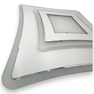 PLAFONIERA LED SINOPE  56W/4600LM 3000K/4000K/6500K 300X300X50MM