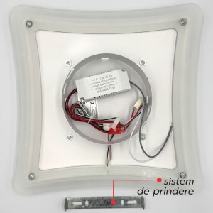 PLAFONIERA LED SINOPE  56W/4600LM 3000K/4000K/6500K 300X300X50MM