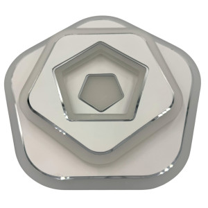 PLAFONIERA LED EUPORIE 45W 2900LM 3000K/4000K/6500K 240X55MM